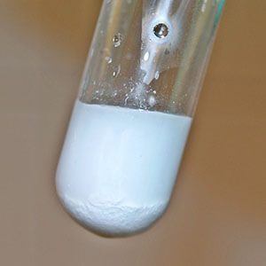 insoluble calcium chalk carbonate water powder soluble mixture solubility solutions science tube
